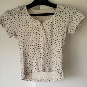 Brandy Melville floral top